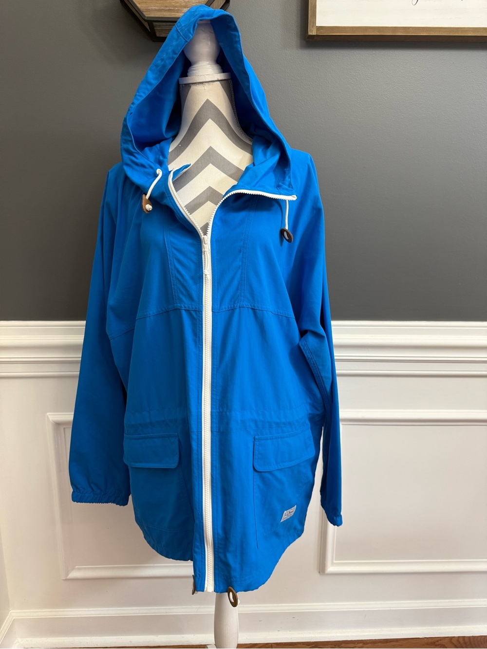 LL Bean wind breaker jacket size large men